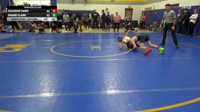 102 lbs Consy 3 - Coleson Santi, All American W.C. vs Shane Clark, All American W.C.