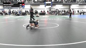 100Orange lbs Rr Rnd 1 - Deliliah Everett, Lockport vs Jamie Wilson, Rocky Point