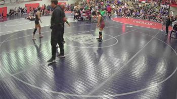 125 lbs Champ. Round 1 - Maylee Yancey, Crook County vs Jennavecia Romero, Glencoe