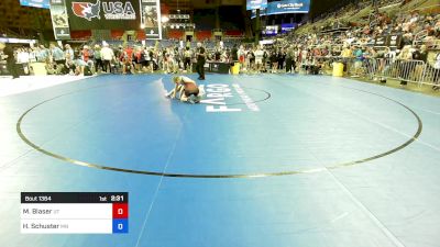 115 lbs Consi Of 64 #1 - Maisey Blaser, UT vs Hanah Schuster, MN