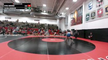 155 lbs 19th Place Match - Nyeli Messer, Columbine vs Olivia Johnson, Columbine