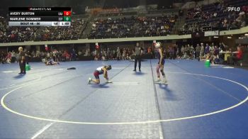 80 lbs Cons. Round 1 - Avery Burton, Oakdale Athletic Association vs Marlene Sommer, St. Croix Falls