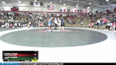 157 lbs Cons. Round 2 - James Dangin, Allen vs Caden Jacobs, Grand Valley State