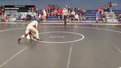 120 lbs Semifinal - Elena Bridges, Ready RP Nationals vs Audali Martinez, Las Animas