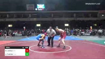 182 lbs Quarterfinal - Nicolas LeSieur, Creighton Trained WC vs Jake Fuentes, Team Georgie