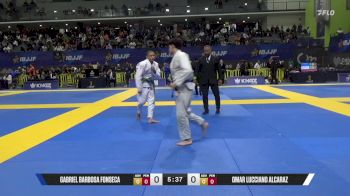 Omar Lucciano Alcaraz vs Gabriel Barbosa Fonseca 2025 European Jiu-Jitsu IBJJF Championship