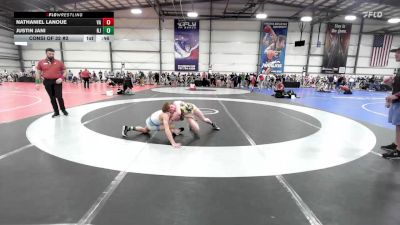 100 lbs Consi Of 32 #2 - Nathaniel Lanoue, VA vs Justin Jani, NJ