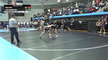 115 lbs 3rd Place Match - Kali Poe, Solon vs Ava Hendricks, South Tama