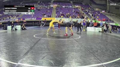 149 lbs Round 2 (6 Team) - Lucan O`Brien, Northern Illinois vs Jimmy Nugent, Central Michigan