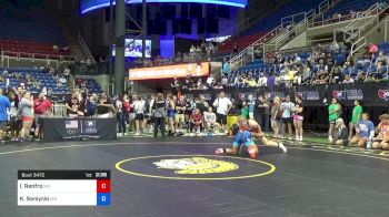 180 lbs Quarters - Isabella Renfro, Missouri vs Kami Senlycki, Minnesota