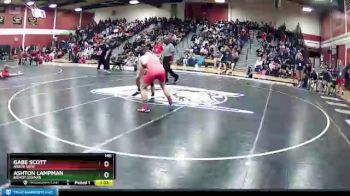 145 lbs Quarterfinal - Ashton Lampman, Bishop Gorman vs Gabe Scott, Arbor View