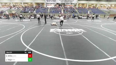 66 lbs Rr Rnd 1 - Cruz Willis, Dumas Wrestling vs Jacob Vega, New Mexico Bad Boyz