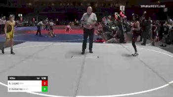 95 lbs Semifinal - Aj Lopez, Grindhouse vs Vinnie Gutierrez, Semper Fi WC