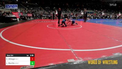 83 lbs Semifinal - Cyrus Millage, Sebolt Wrestling Academy vs Leonidas Murillo, American Dream Wrestling Club