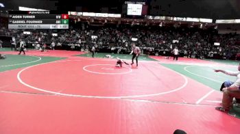 75 lbs Champ. Round 1 - Aiden Turner, BTWA vs Gabriel Fournier, AWC1