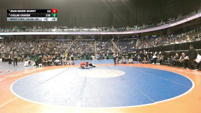 1A/2A 165 Cons. Round 1 - Collin Crater, Starmount vs Jean-Marie Murry, Central Carolina Academy