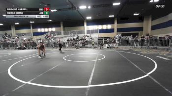 101 lbs Round Of 16 - Prisayis Harrell, Lawc vs Nicole Comia, Animal House