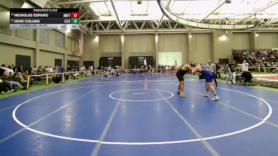 285 lbs Consi Of 16 #2 - Nicholas Esparo, Amity vs John Collins, Ellis Tech