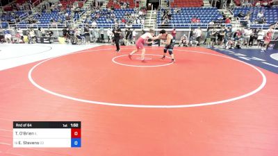 215 lbs Rnd Of 64 - Tommy O'Brien, IL vs Eli Stevens, CO