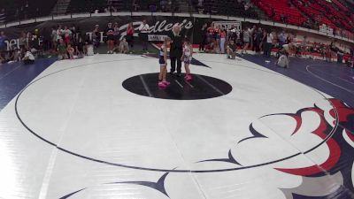 59.9-67.5 lbs Champ. Round 5 - Xyla Gerrard vs Hali Buck, Idaho