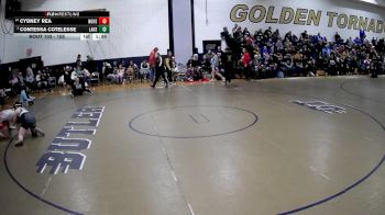 155 lbs Quarterfinal - Cydney Rea, Northwestern Hs vs Contessa Cotelesse, Laurel Hs