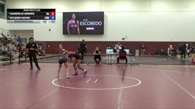 103 lbs Quarterfinal - Ryleigh Hayes, Unattached vs Gabrielle Nebres, Palomar College