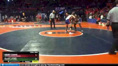 3A 195 lbs Cons. Semi - Henry Chang, Hoffman Estates (Conant) vs Elliot Lewis, Chicago (Mt. Carmel)