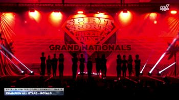 Champion Allstars - Royals [2026 L6 Limited Coed - XSmall Day 3] 2026 Spirit Sports Grand Nationals