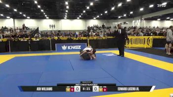 Edward Lucero Jr. vs Ash Williams 2025 World IBJJF Jiu-Jitsu No-Gi Championship