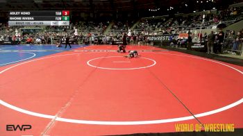 40 lbs Consi Of 4 - Adley Kono, Team Porcelli vs Rhome Rivera, Flow Academy Honolulu, HI