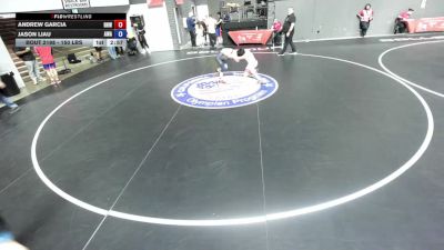 113 lbs Champ. Rd Of 32 - Andrew Garcia, Rough House Wrestling vs Jason Liau, Amateur Wrestling Academy