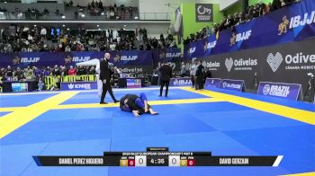 David Gerzain vs Daniel Perez Higuero 2026 European Jiu-Jitsu IBJJF Championship