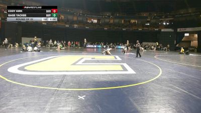 184 lbs Round Of 32 - Cody Kirk, Davidson vs Gage Yackee, Navy