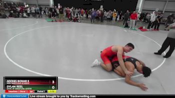 190 lbs Semifinal - Dylan Reel, Level Up Wrestling Center vs Adonis Bonar Ii, MWC Wrestling Academy