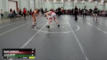 132 lbs Round 5 (8 Team) - Lucas Drake, Mat Assassins vs Blake Anderson, Central York Wrestling Club