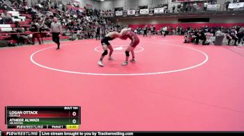 132 lbs Cons. Round 1 - Logan Ottack, Colville vs Atheer Alwadi, Arlington