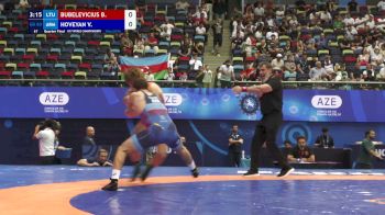 80 kg 1/4 Final - Benediktas Bubelevicius, Lithuania vs Vahe Hoveyan, Armenia