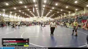 187 lbs Round 2 (4 Team) - Atticus Rodriguez, Utah Green vs Bryson McDaniel, Idaho 2