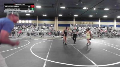172 lbs Quarterfinal - Sylvester Jones, The Revival WC vs Jamaal Grayer Jr., Gold Rush Wr Ac