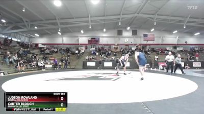 285 lbs Quarterfinal - Carter Blough, Grand Valley State vs Judson Rowland, Central Oklahoma