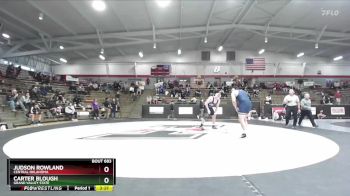 285 lbs Quarterfinal - Carter Blough, Grand Valley State vs Judson Rowland, Central Oklahoma