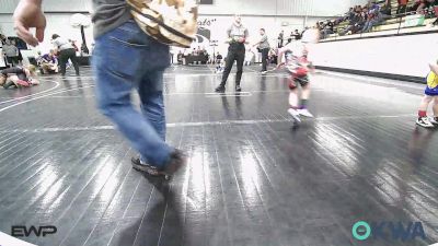 40 lbs Rr Rnd 3 - Flint Fields, Tiger Trained Wrestling vs Samuel Kimsey, Skiatook Youth Wrestling