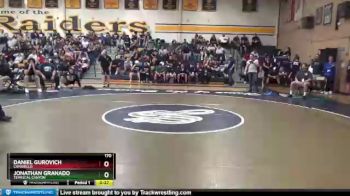 170 lbs Cons. Round 1 - Jonathan Granado, Temescal Canyon vs Daniel Gurovich, Camarillo