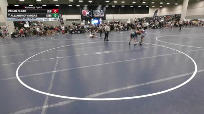 120 lbs Champ. Rd Of 64 - Ethan Clark, East St. Louis Wrestling Club vs Alejandro Vargas, COWA