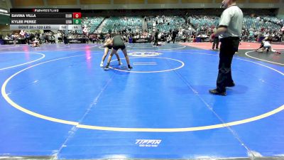 120 lbs Consi Of 16 #2 - Savina Villa, Elk Grove vs Kylee Perez, Legacy Wrestling Center