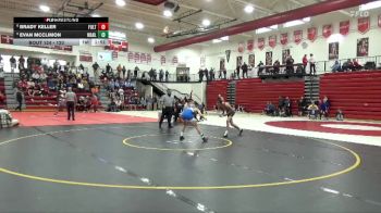 120 lbs Cons. Round 2 - Brady Keller, Fulton (H.S.) vs Evan McClimon, Wahlert, Dubuque