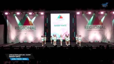 Cheer Extreme Maryland - Calvert - Sassy Katz [2025 L1 Youth - Small Day 2] 2025 The Northeast Regional Summit