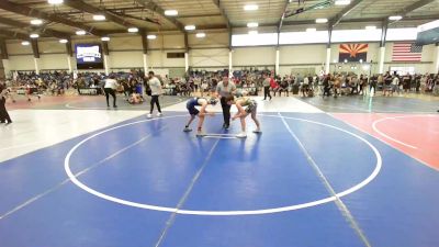 116 lbs Consi Of 8 #2 - Evan Toscano, Torotech vs Cort Konrath, Desert Dogs WC