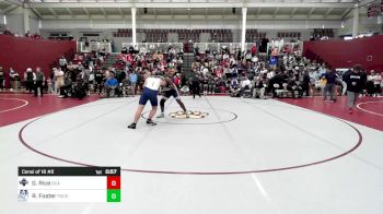 215 lbs Consi Of 16 #2 - Gavin Rice, Bethlehem Christian vs Randall Foster, Pace Academy