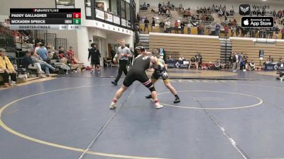165 lbs Quarterfinal - Paddy Gallagher, Ohio State vs McKaden Speece, Unrostered